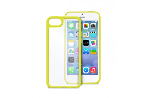 PURO - Coque transparente iPhone 5C -  Jaune