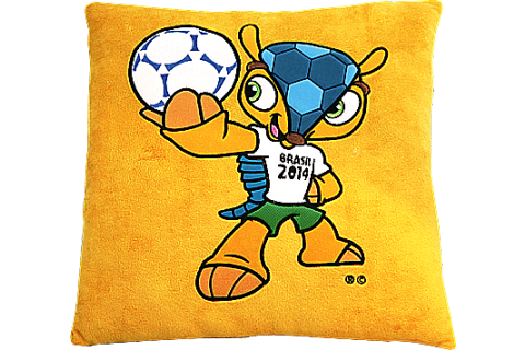 Coussin football Cup Fuleco 2014