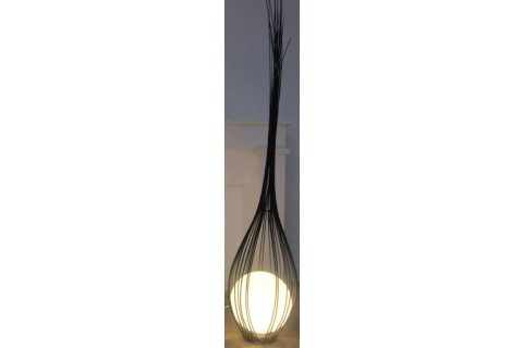 Luminaire : La goutte Gris 170 cm