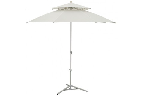 Parasol de jardin Blanc