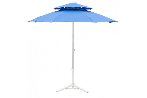 Parasol de jardin bleu