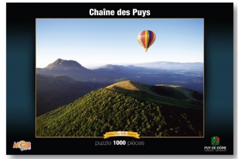 Puzzle Chaîne des Puys 1000 pièces