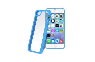 PURO - Coque transparente iPhone 5C -  Bleu