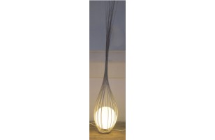 Luminaire : La goutte blanc cassé 170 cm