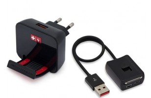 Swiss Charger - Chargeur de voyage avec cable 3 en 1