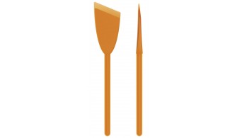 IDEO - Spatule Silicone 30cm - Orange