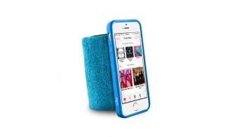 PURO - Bandeau de poignet en éponge - Running  iPhone 5/5s - Bleu