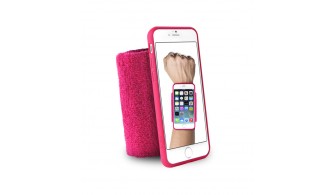 PURO - Bandeau de poignet en éponge - Running  iPhone 6 - 4.7" - Rose