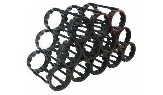 Casiers à bouteilles (2 x 12 emplacements)