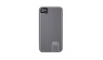 Case-Mate - Coque de protection en aluminium pour iPhone 4/4S Argent