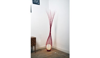 Luminaire : La goutte Rouge 200 cm