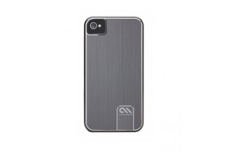 Case-Mate - Coque de protection en aluminium pour iPhone 4/4S Argent