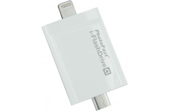 PhotofastDrive 16Go Lightning/MicroUSB + Adaptateur 