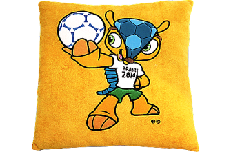 Coussin football Cup Fuleco 2014