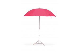 Parasol de Plage Ø160 cm - Télescopique Anti-UV - Fushia