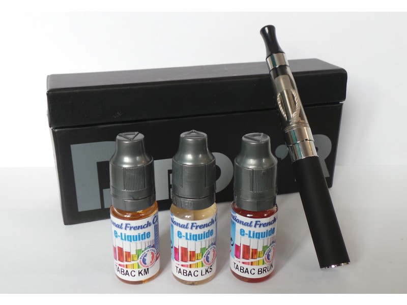 Pack Liquide pour Cigarette Electronique Saveur Tabac 16 mg