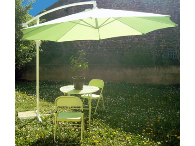 Parasol vert anis Clearance